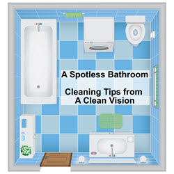 Cleaning Services - Bathroom Cleaning - A Clean Vision