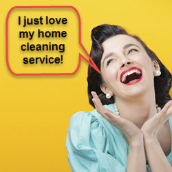 How to hire a home cleaning service.