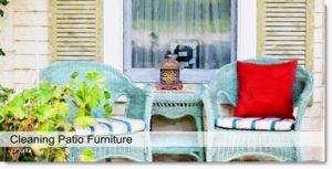 Cleaning Patio Furniture