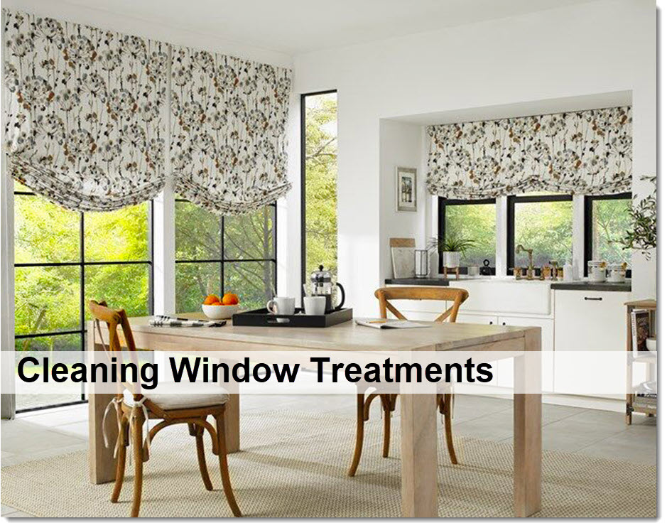 Cleaning Window Treatments