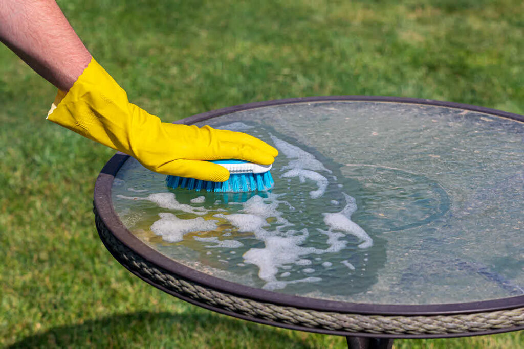 Clean Your Patio Furniture to Fully Enjoy The Summer In The Upper Valley of New Hampshire and Vermont.