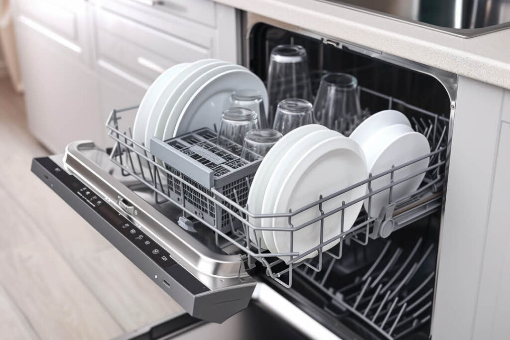 A Clean Home - Put Dishes In The Dishwasher
